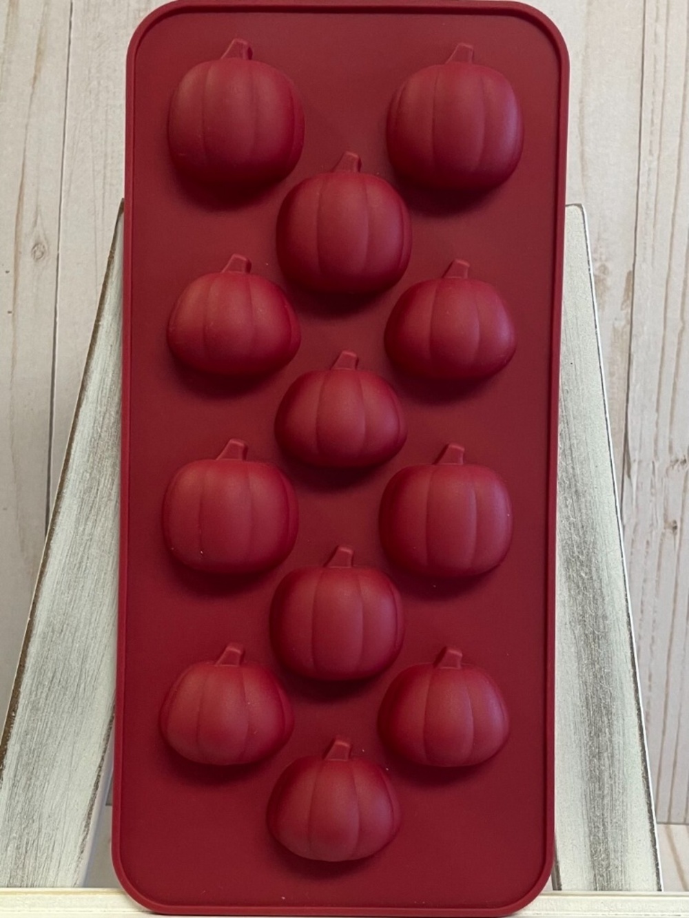 Silicone Shaped Candy Mold Chocolate Gummy Ice 1" Fall Pumpkins 12 Cavity NEW